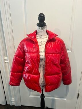 Target Red Women's Puffer Jacket